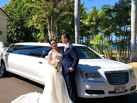 wedding limo service honolulu
