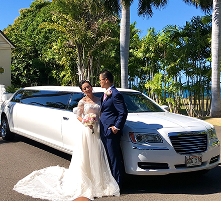 wedding limo service honolulu